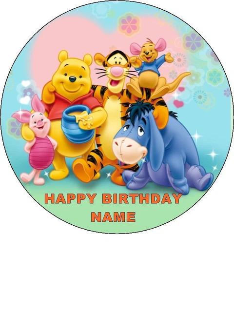 2 Winnie The Pooh Birthday Banners - 100% Recyclable, PVC Tear-Proof, Hemmed Edges