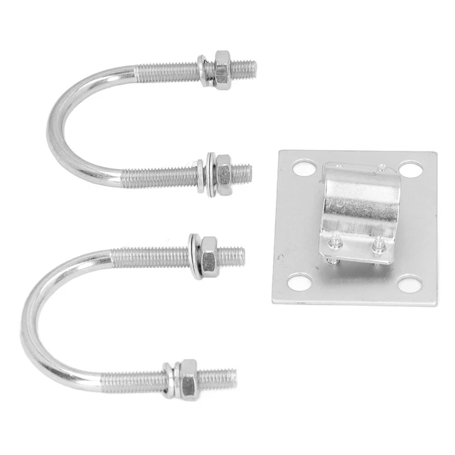 Lot De 25 Clips En U En Acier Inoxydable - Fixation Tuyaux, Bricolage, Organisation - Taille 2x1,2 Cm - Polyvalent Et Robuste