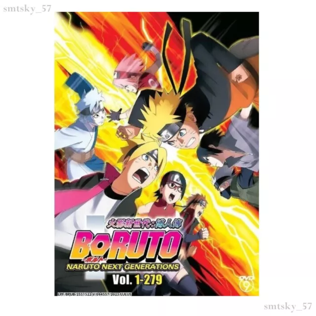 Boruto: Naruto Next Generations: The Mujina Gang (DVD, 2017) for