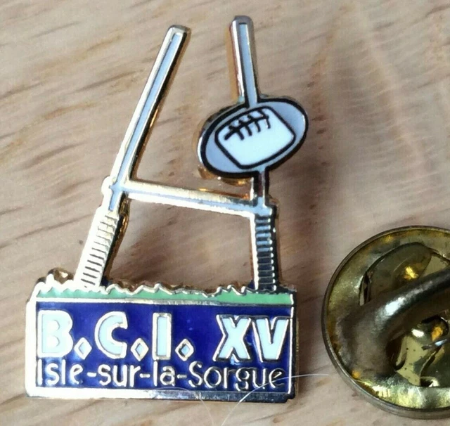Lot De Pins Rugby XV Vintage, BRIVE, France, Collection