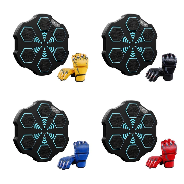 MACHINE DE BOXE musicale pour enfants et adultes, tapis de frappe pour