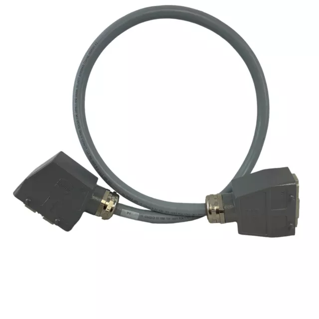 Harting Han Connector M&F W/3Ft 600V Oil Res Ii E155920 Awm 20886 Cable Ll94629