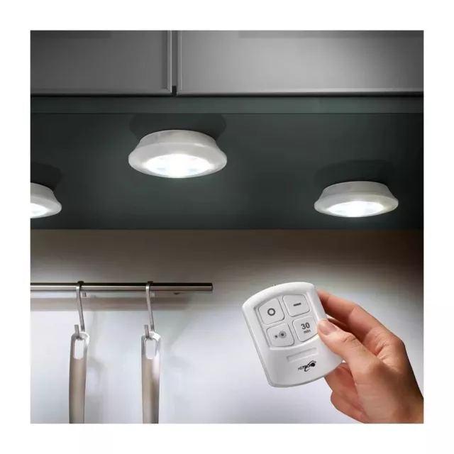 pack 3 luces LED con mando a distancia, Luz con temporizador  ANTES 22,00€ 2