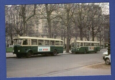 Dv * CPA/postcard => musée des transports paris-saint-mande bus