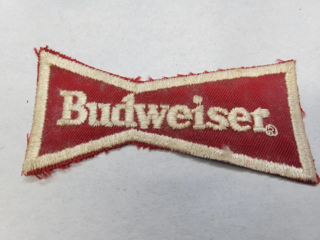 Budweiser Shirt Beer Advertising Patch