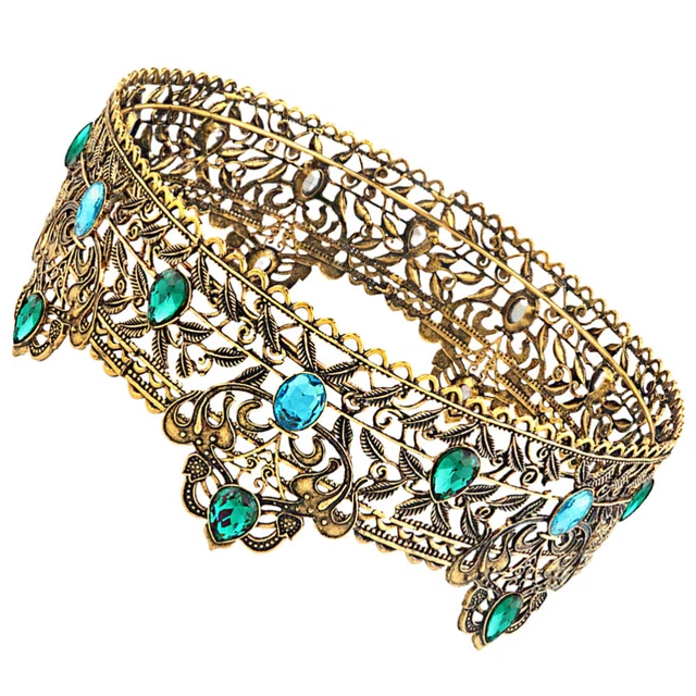 HALLOWEEN KING CROWN Vintage Decor Prom Accessories for Men Bride £14.