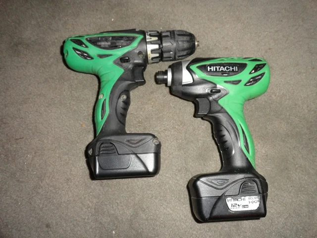 HITACHI DS 10DFL CORDLESS DRILL WH 10DFL CORDLESS IMPACT DRIVER