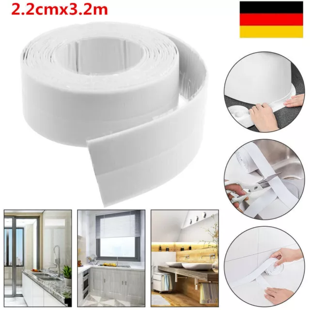 PVC Self Adhesive Caulk Sealing Strip Tape For Kitchen Wall Sink Toilet