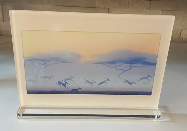 DISNEY Drop Exclusive LION KING  ACRYLIC IMAGE Plus Stand Archives Collection