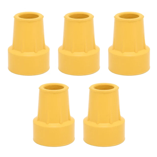 5 piezas puntas de bastón de un solo ángulo conservador de textura de neumático de imitación de 3/4 pulgadas ABE