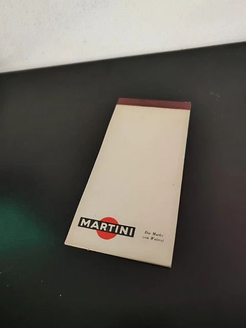 Block Notes Martini Vintage Pubblicitario