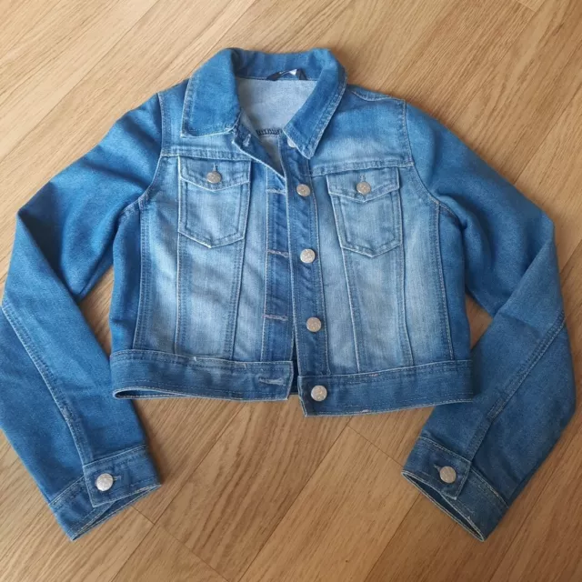 Girls GEORGE Denim Jacket - Blue - 10-11 Years