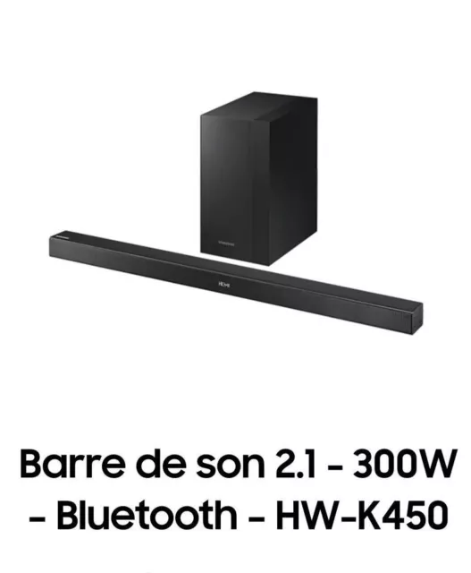 Barre de son + caisson de basse Samsung hw-k450 300w