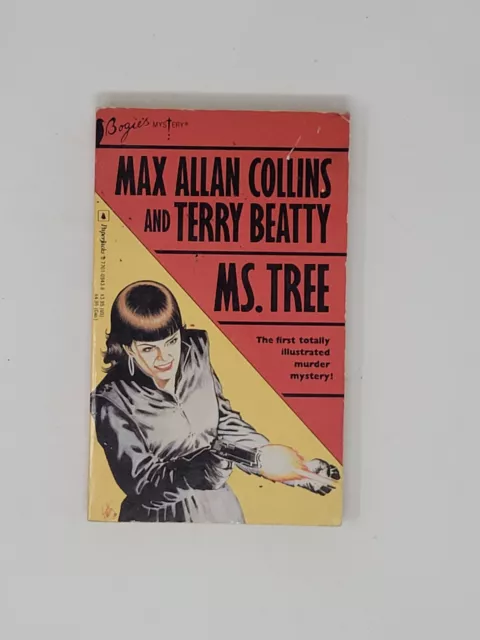 MAX ALLAN COLLINS & TERRY BEATTY SIGNED 1ST - Ms. Tree, Illustrated Comic PB