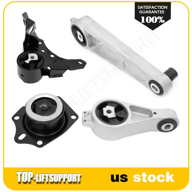 Engine Motor Mount Kit Set 4Pcs For 2003 2004 Dodge Neon R/T Sedan 4-Door