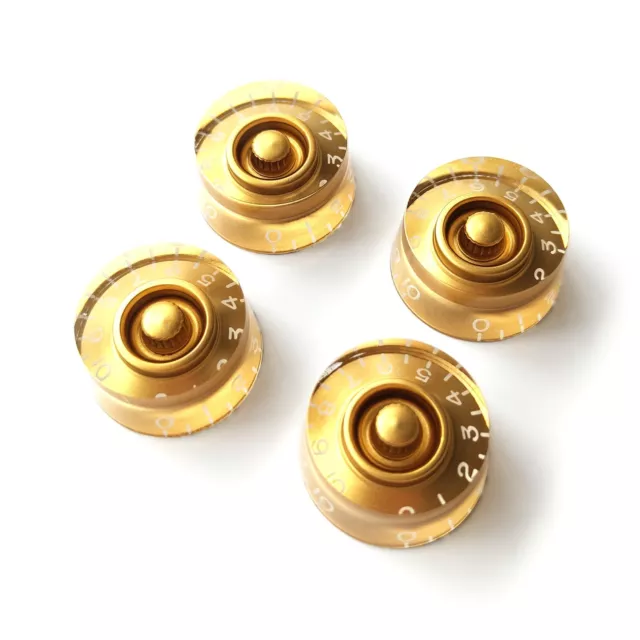 Speed Control Knobs – Volume Tone Guitar for Gibson & Epiphone Les Paul – Gold