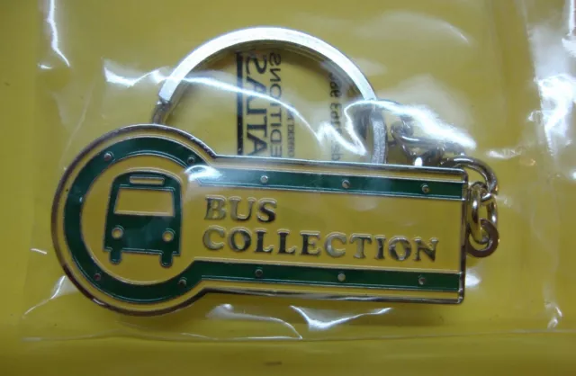 Porte Clé ATLAS logo Arret de bus collection porte clef cles clefs