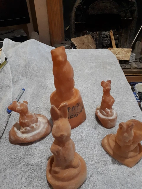 Lote Mixto de Moldes de Látex Supercast X5 Haz Tus Propios Moldes Artesanía Lote 7