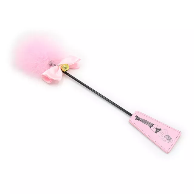 BDSM Flirting Feather Foreplay Couple Adult Game Tickler Restraint Fun Whip Pink