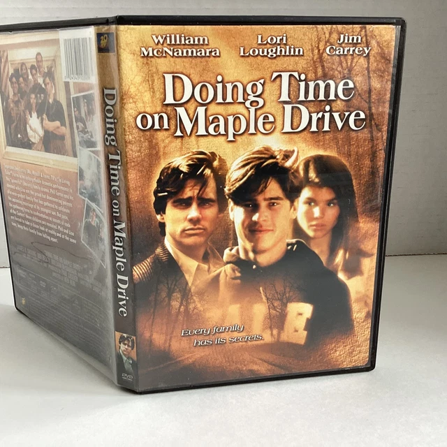 DOING TIME ON Maple Drive-DVD-1992 Drama Familiar/Salida-Jim Carrey-Con ...