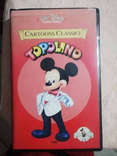 Topolino "I CLASSICI" VHS CASSETTE