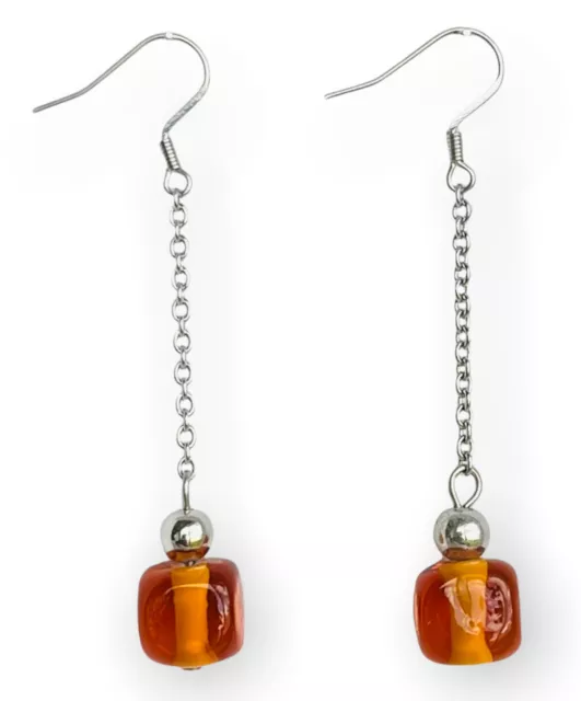 Antica Murrina Deco--Murano Glass Earrings