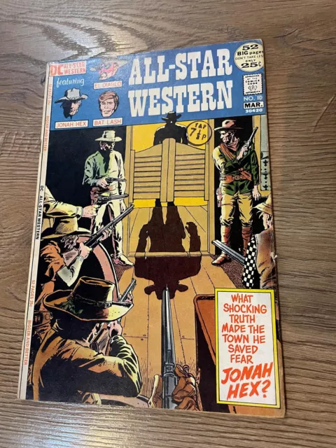 All-Star Western #10 - DC Comics - 1972 - 1st App Jonah Hex - BK ISSUE