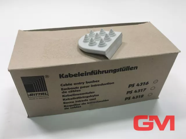 11 x Rittal Kabeleinführungstüllen PS 4316 SZ 4316.000 cable entry bushes IP 55