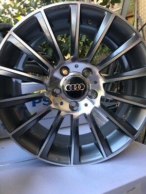 PSW Cerchi in lega 7,5x17 et45 5x112 psw brema antr/diam audi vw mercedes a/b/c/gla 