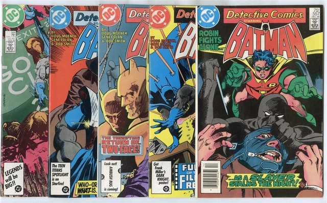 Detective Comics #557 - 600 (31 issues)  VF/NM to NM- 9.0/9.2  Batman  DC  1985
