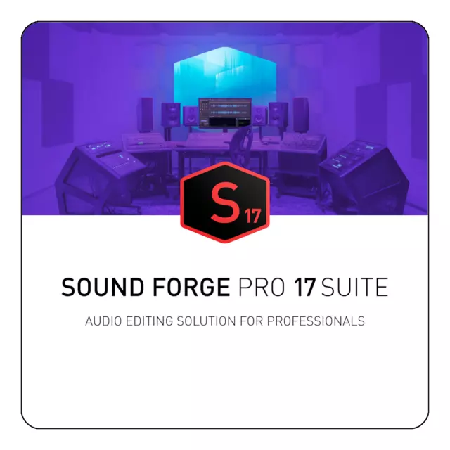 MAGIX Sound Forge Pro 17 Suite - [Download]