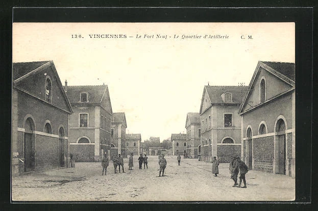 CPA Vincennes, the Fort Neuf, the Artillery Quarter