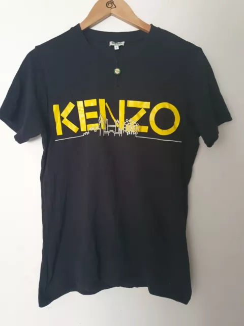 KENZO Logo Short Sleeve T-Shirt Black Size S