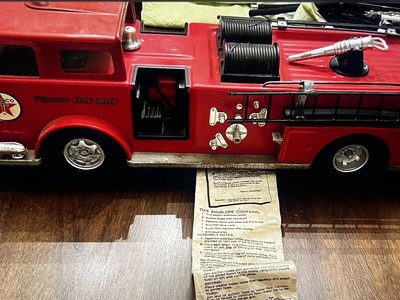 buddy l texaco fire truck