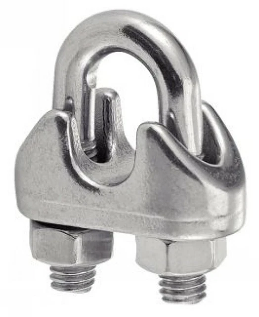 Serre-câble pour câble acier diamètre de 0 a 5mm INOX A4 marine