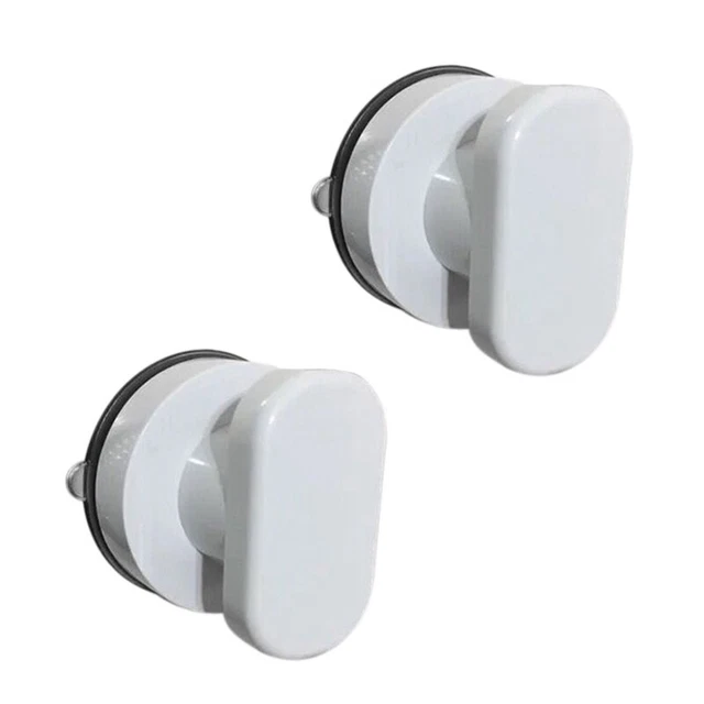 2X Sucker Tuer Kuehlschrank Schublade Badezimmer Saugnapf Wand MontierK6O3