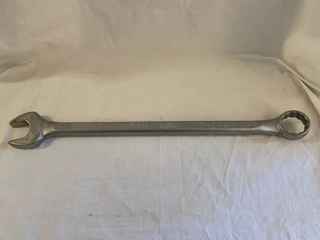 Wright Tool 1-1/2" 12 point Combination Wrench 1148 - Made in the USA