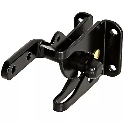 National Hardware N101-337 Gate Latch, Swing-Out, Black - Quantity 1