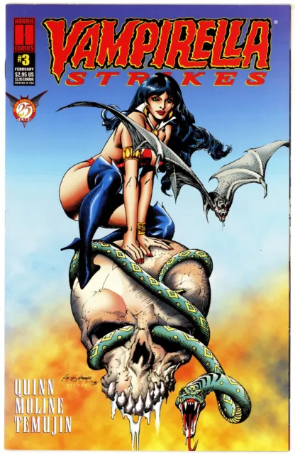 Vampirella Strikes (1995) #3 NM- Rudy Nebres Cover