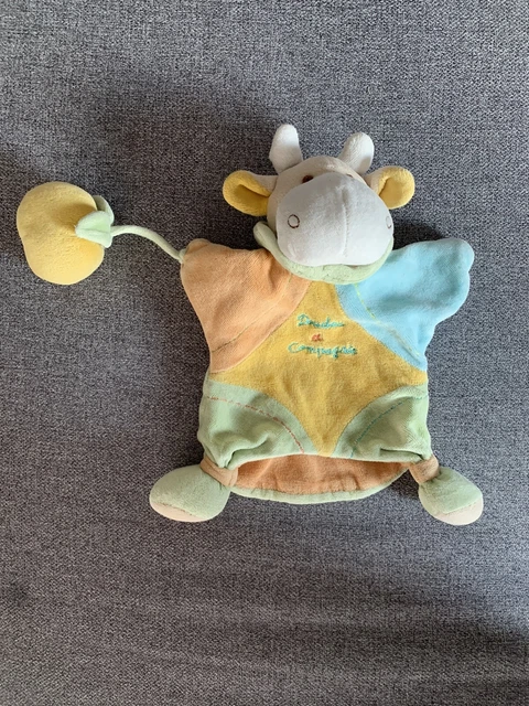 Doudou Et Compagnie Marionnette Vache Avec Fruit