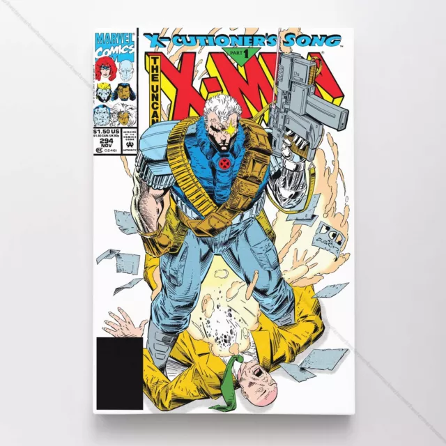 Uncanny X-Men Poster Canvas Vol 1 #294 Xmen Marvel Comic Book Art Print