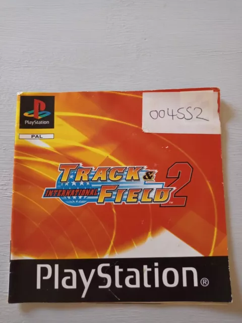 Instruction Booklet - International Track & Field 2 - Sony PS1 Playsta