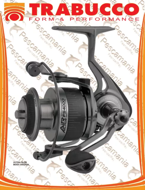 Mulinello Trabucco AIRBLADE FREE SPOOL 4000 carp runner