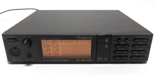 ☆Roland SOUND CANVAS SC-55MK2 SC-55MKII (MT-32) General MIDI GS
