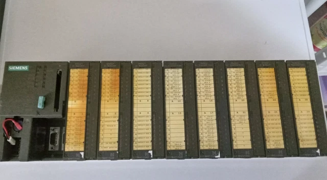 Siemens plc S7 cpu 6ES7-315-2AF03-0AB0 + Ingressi SM 321+ uscite SM 322