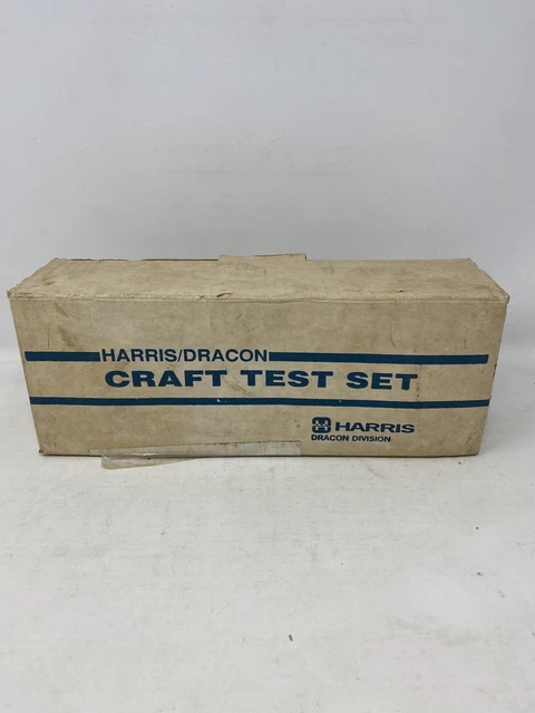 Vintage Harris Dracon Craft Test Set Butt Linemans Phone Line Tester TS22 Used