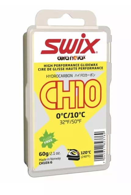 Swix Skiwachs CH10 gelb 60g HIGH PERFORMANCE GLIDEWAX