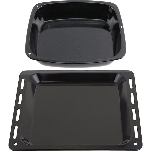 UNIVERSAL Oven Cooker Baking Tray Roasting Pan Tin Dish Non Stick Enamel