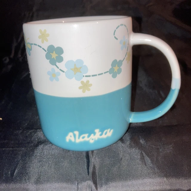 Artic Circle enterprises/ 12 oz mug/ Alaska/floral print