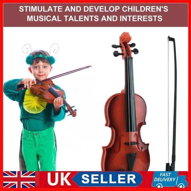 Acoustic Violin Toy Adjustable String Simulation Musical Instrument Kid Gifts